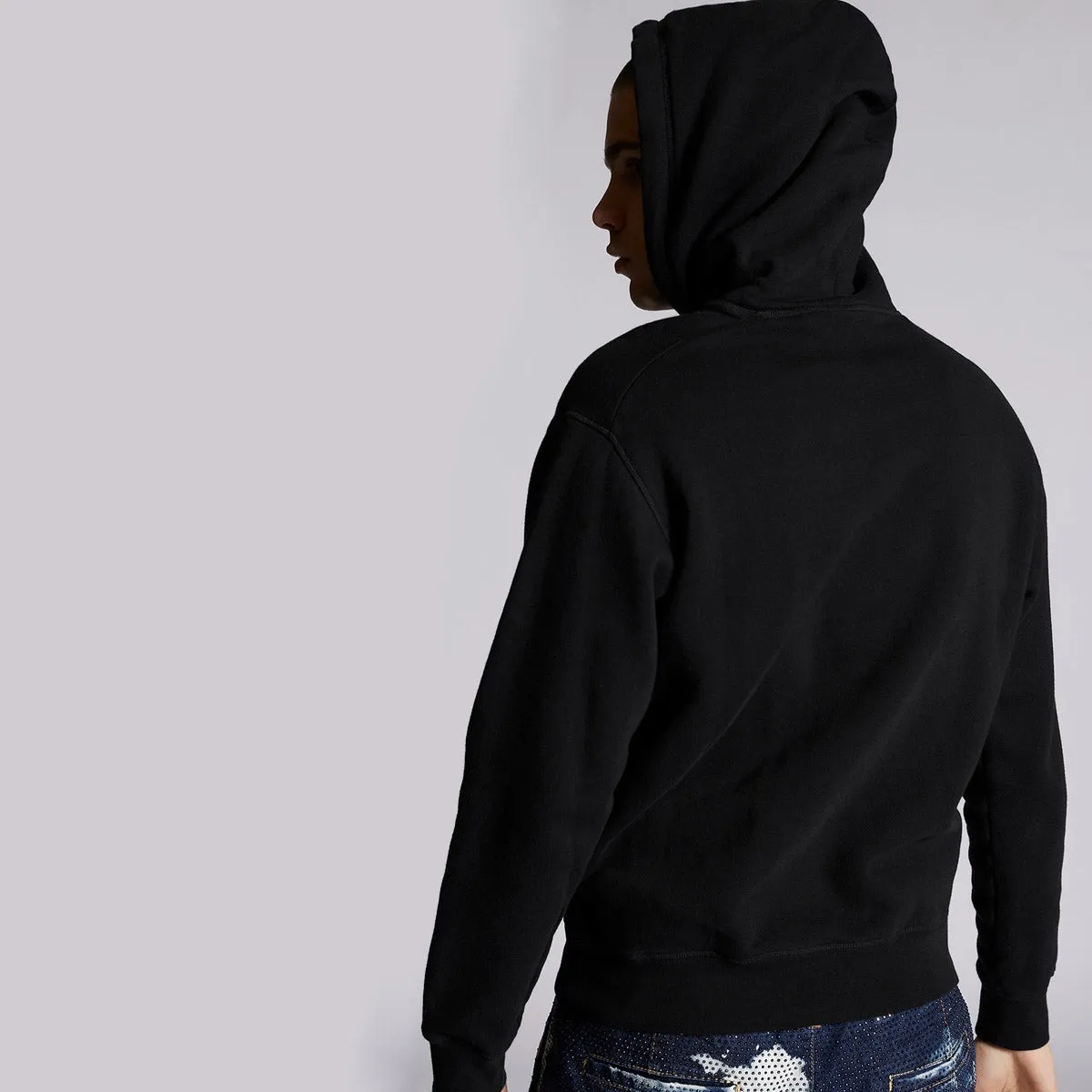 DSQUARED2 - D2 Milano Hoodie in Black