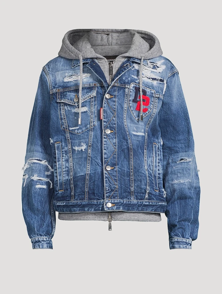 DSQUARED2 Distressed Denim Jacket