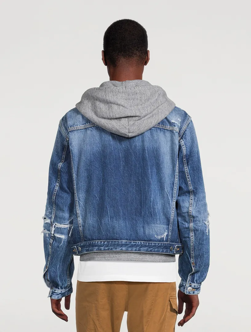 DSQUARED2 Distressed Denim Jacket