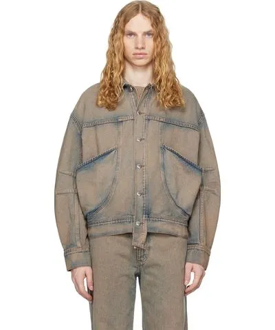 Eckhaus Latta Blue Redux Denim Jacket