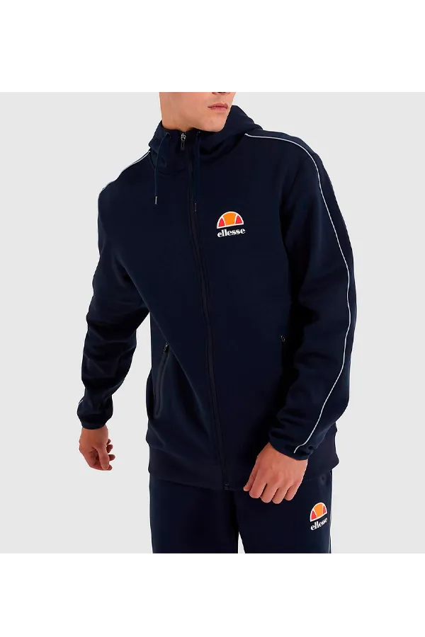 Ellesse Ornari Full Zip Hoodie Navy