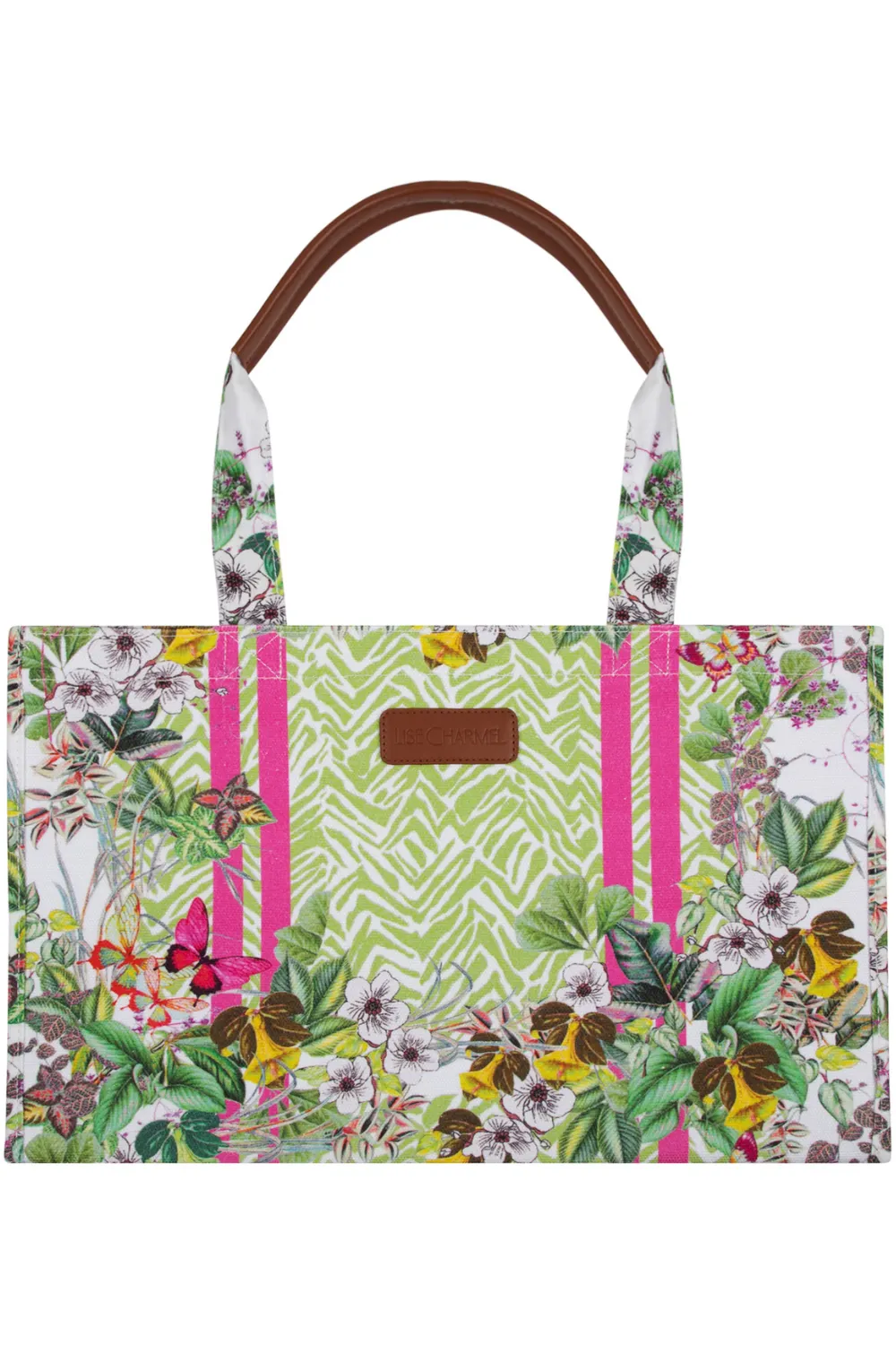 Envolee Tropicale Tote Beach Bag