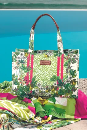 Envolee Tropicale Tote Beach Bag