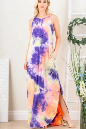 Galaxy Sunrise Maxi Dress