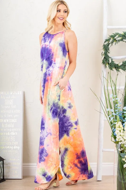 Galaxy Sunrise Maxi Dress