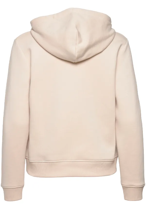 GANT Women Gold Shield Hoodie Sand