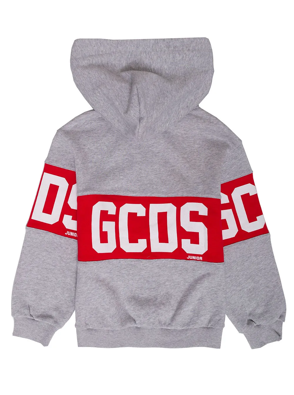 GCDS Kids Logo Band Zipped Hoodie