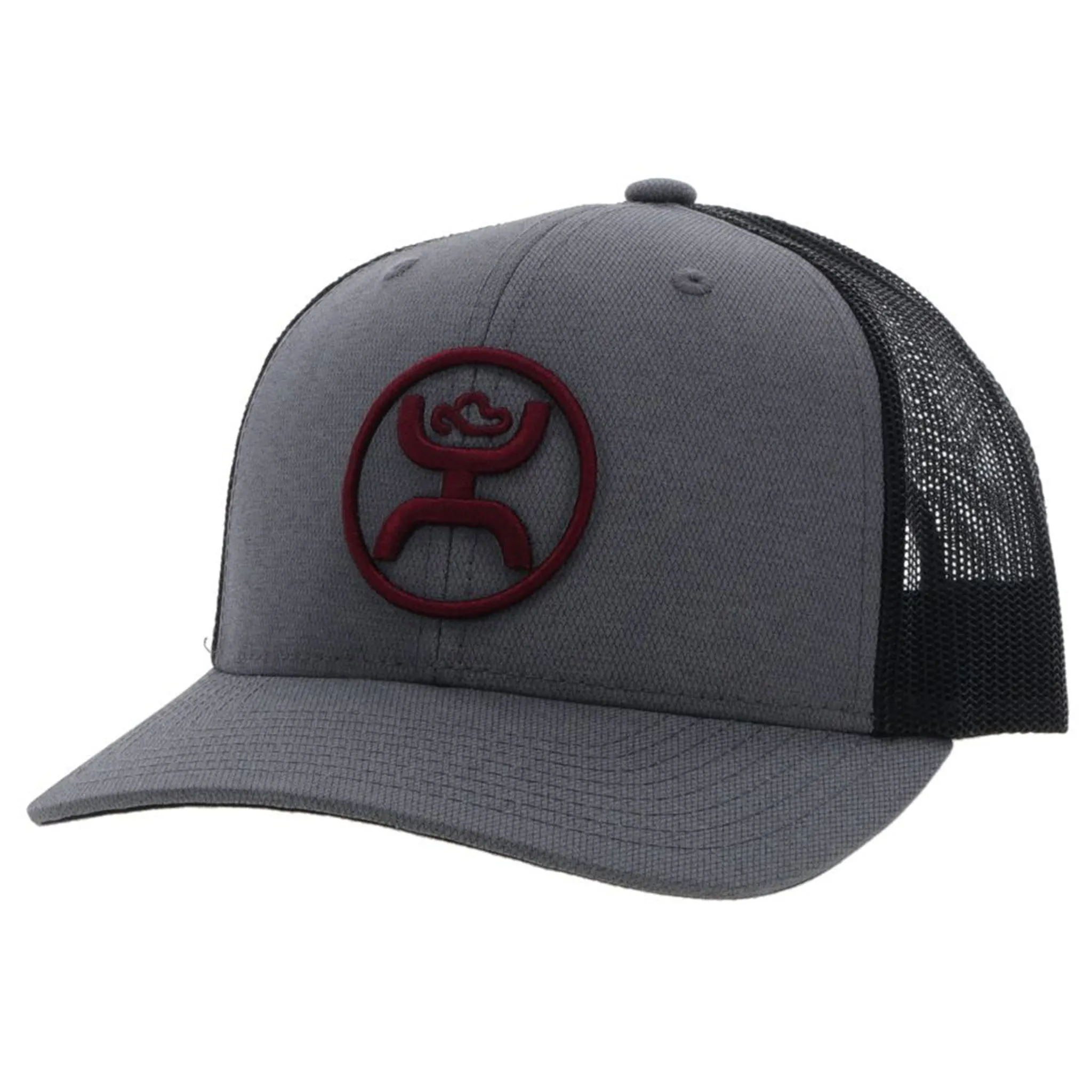 Hooey O Classic Grey & Black Cap