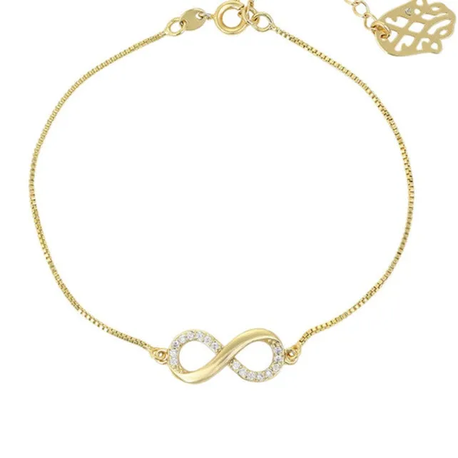 Infinity Bracelet Gold Plated