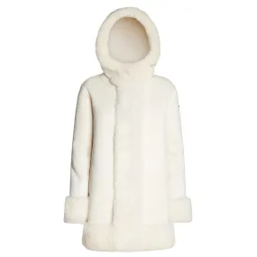 JACKET LAMB HOOD LADY Donna Sabbia