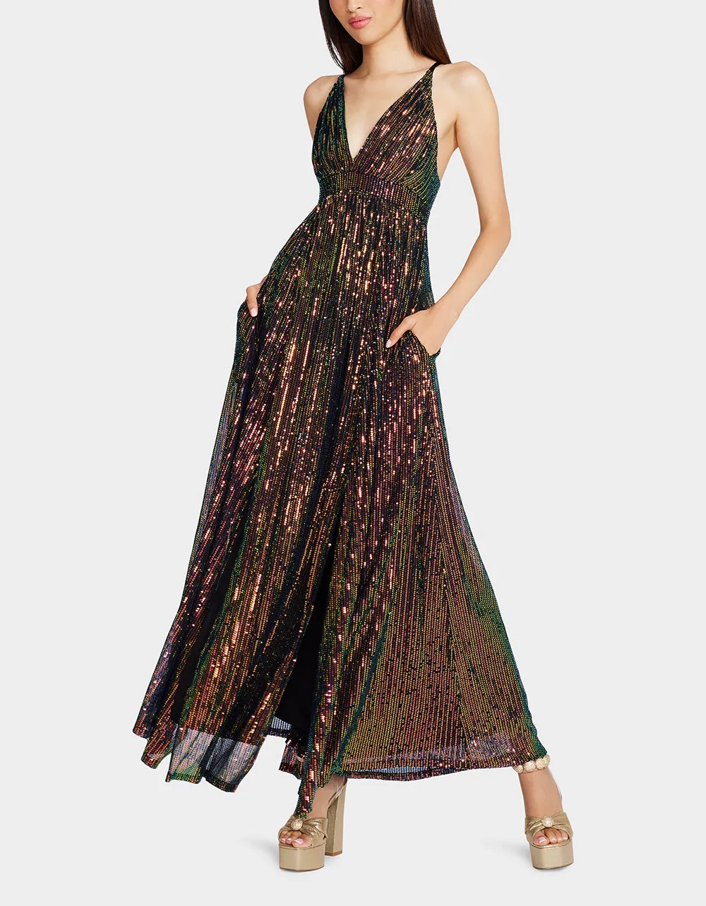 JAMES MAXI DRESS MULTI