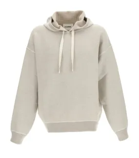 Jil Sander Fine Knitted Drawstring Hoodie