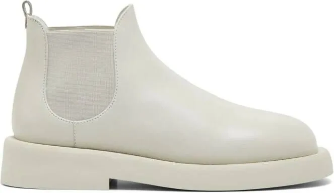 Marsèll leather ankle boots White