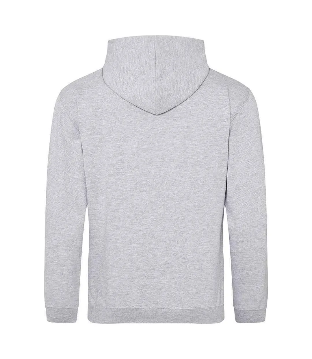 Mens organic hoodie grey heather Awdis