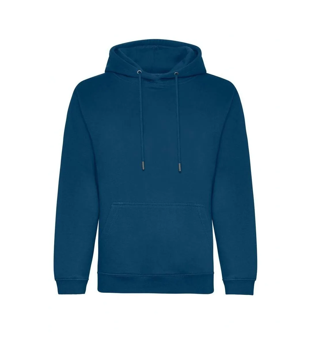 Mens organic hoodie ink blue Awdis