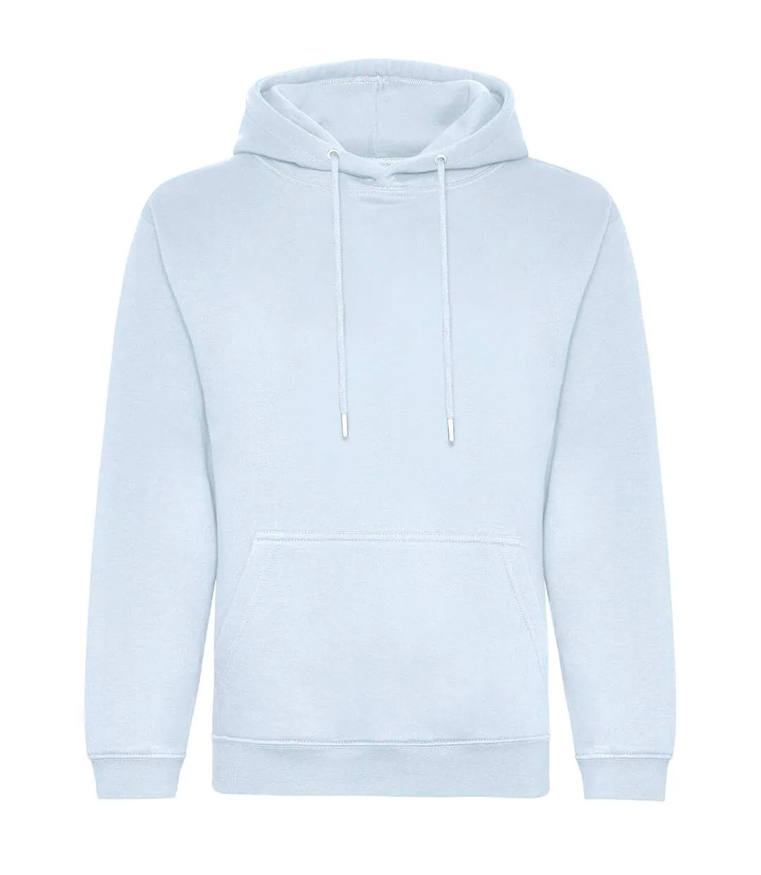 Mens organic hoodie sky blue Awdis