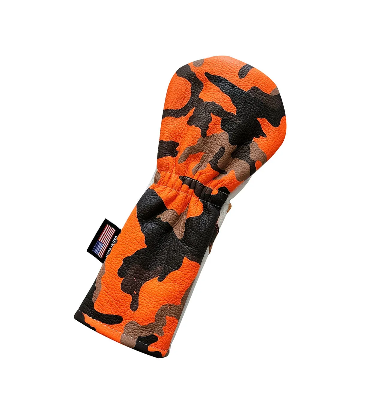 NEW! Neon Orange Urban Camo Skull & Bones Fairway Wood Headcover