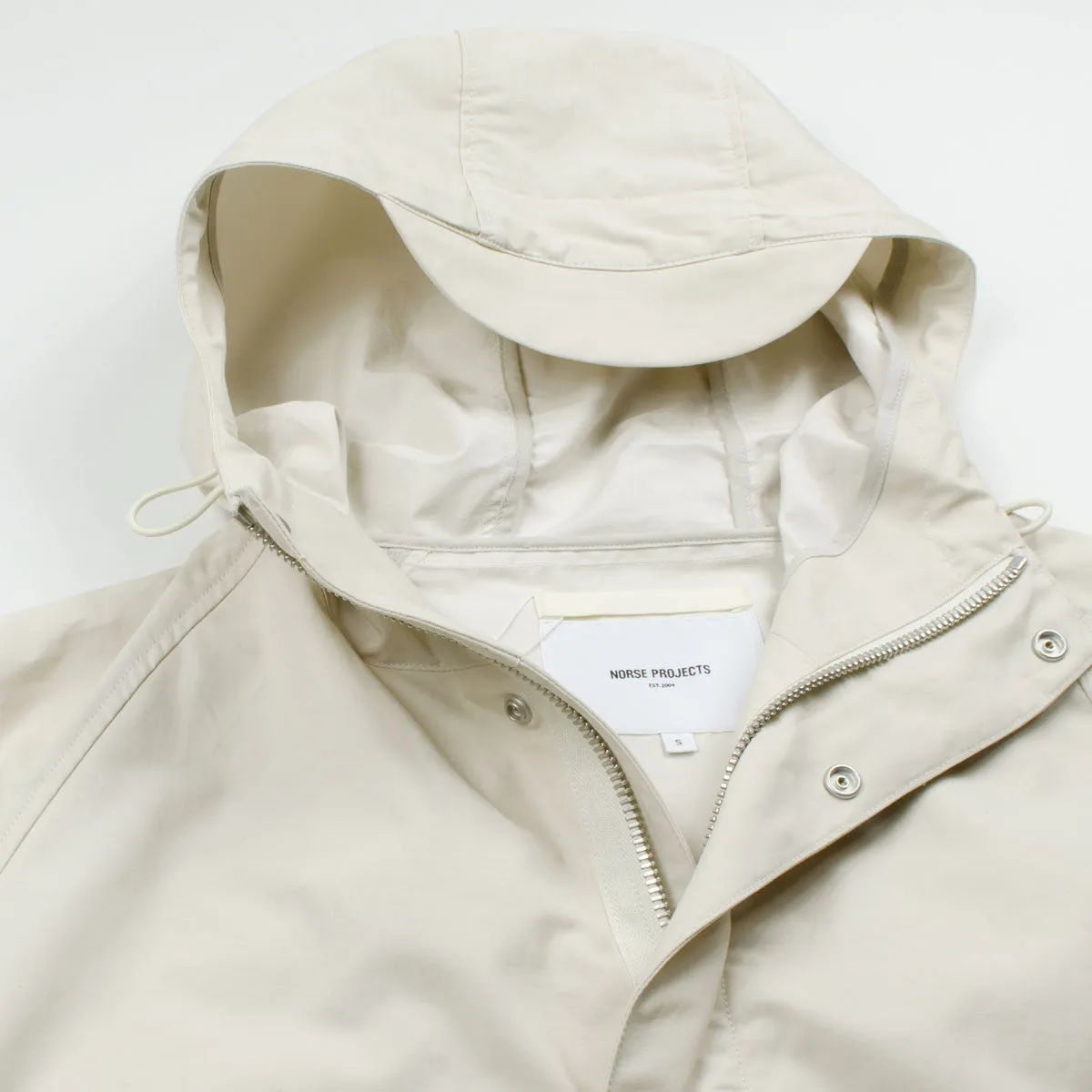 Norse Projects - Lindisfarne Summer Cotton Parka - Ecru