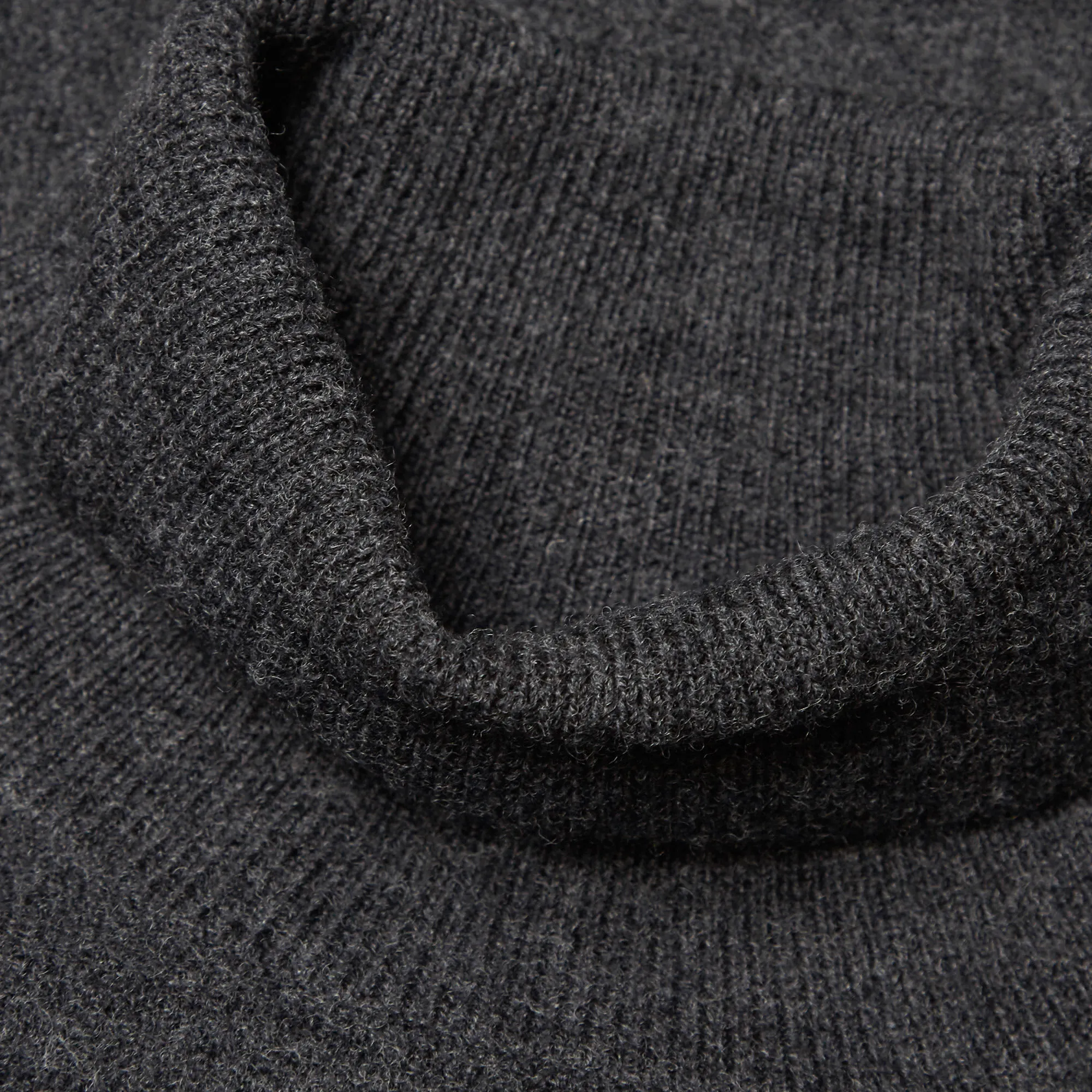 Norse Projects Marius Wool KnitCharcoal Melange