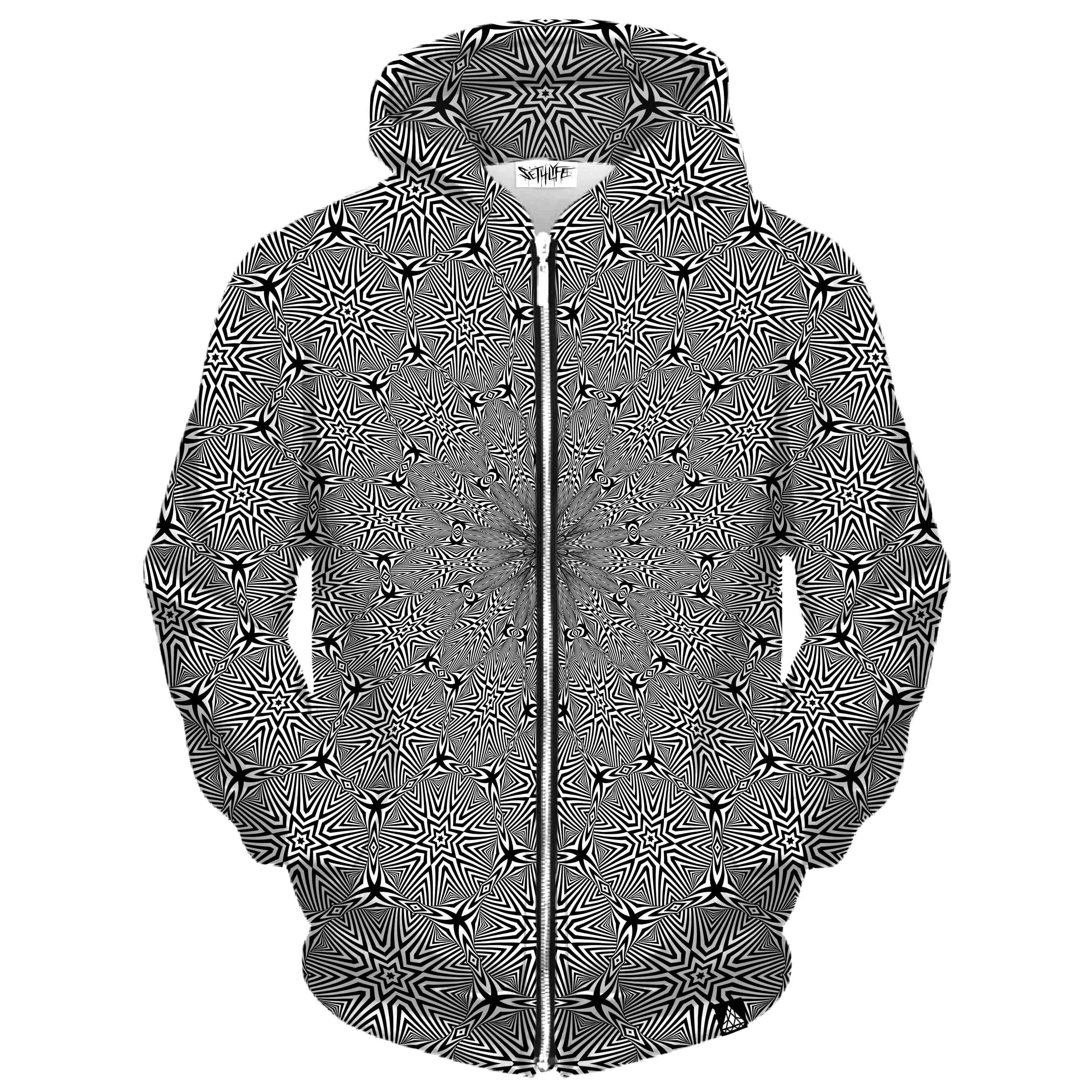 OPTICAL STAR VORTEX ZIP UP HOODIE