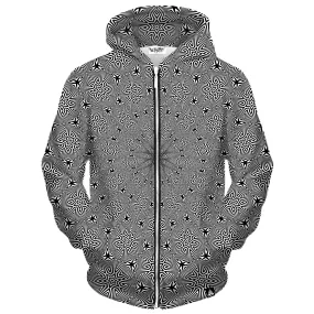 OPTICAL STAR VORTEX ZIP UP HOODIE