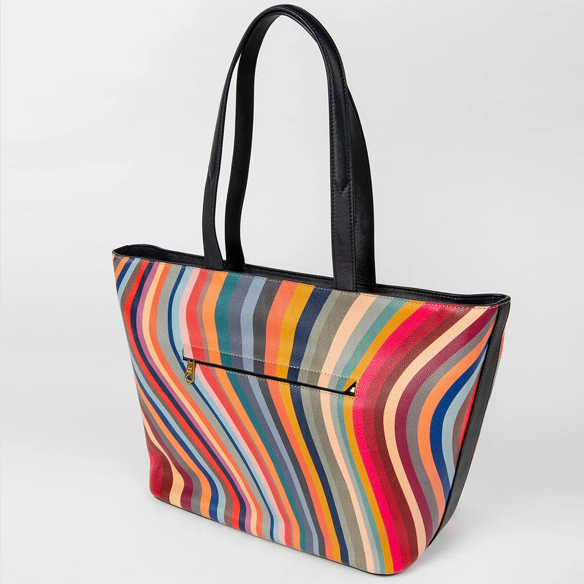 Paul Smith - Women's D-Swirl Print Leather Tote Bag