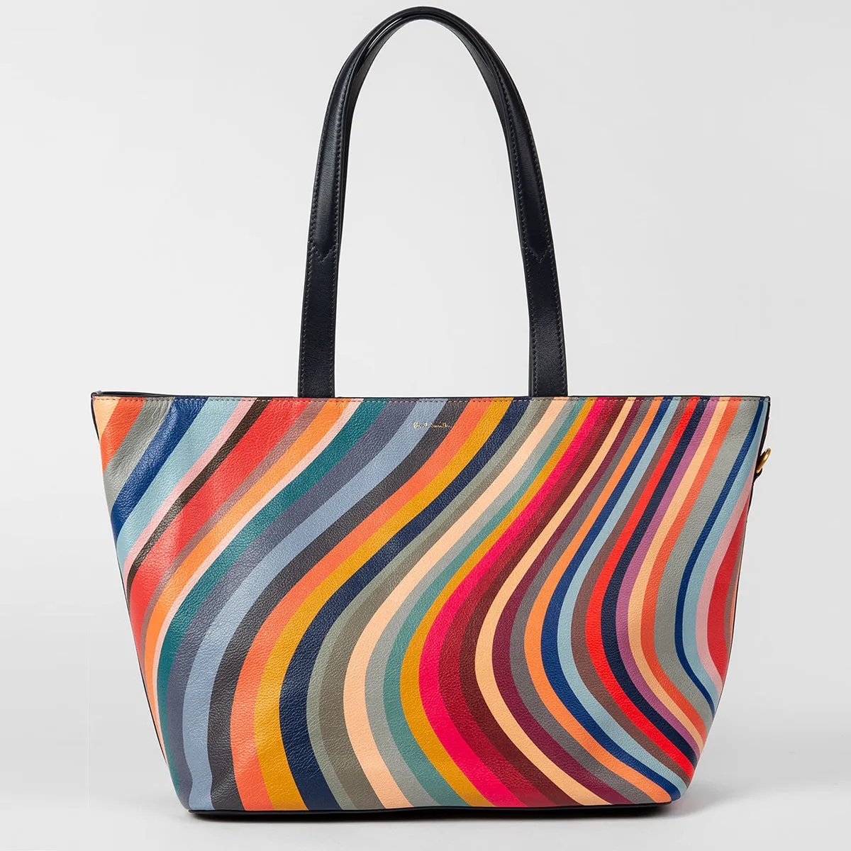 Paul Smith - Women's D-Swirl Print Leather Tote Bag