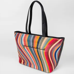 Paul Smith - Women's D-Swirl Print Leather Tote Bag