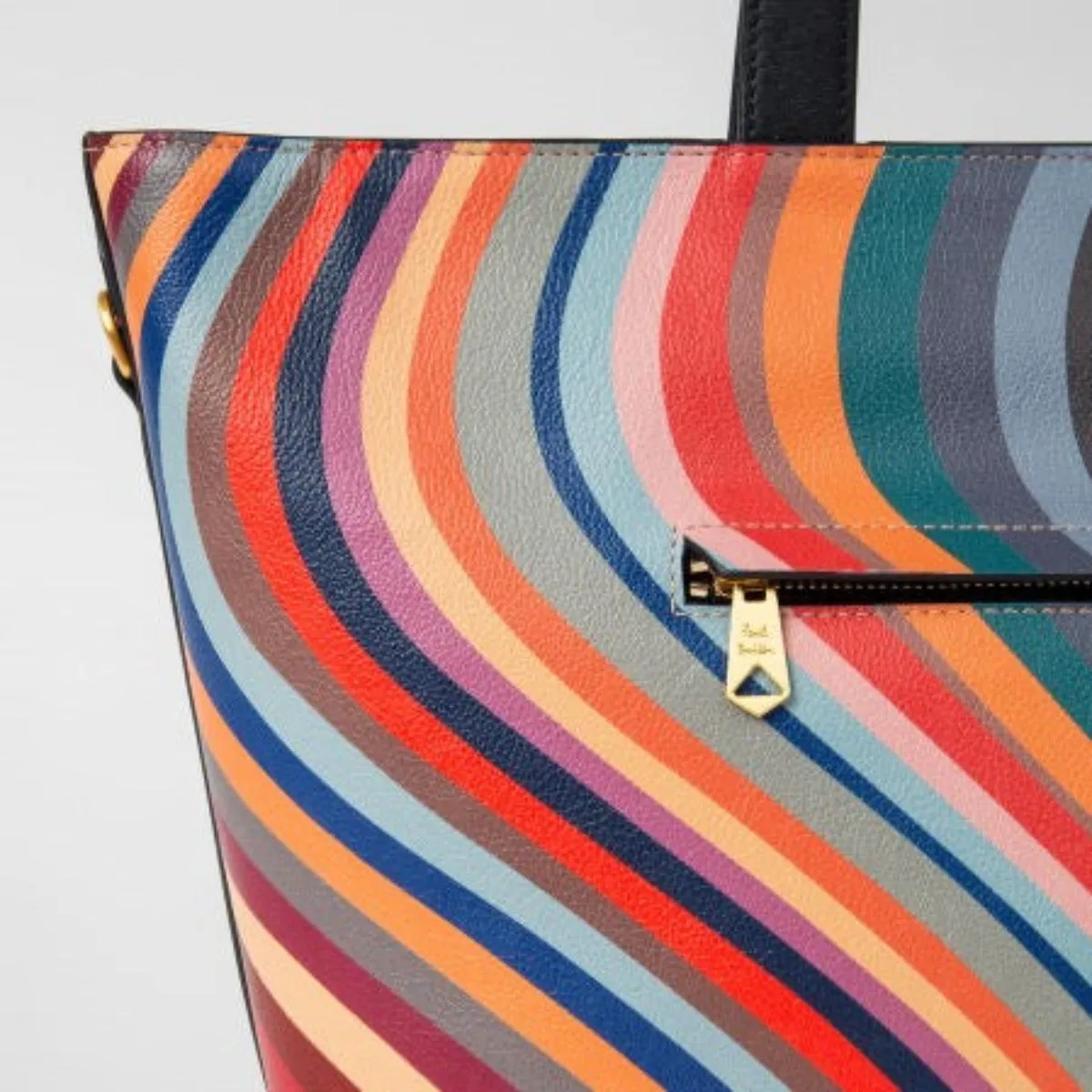 Paul Smith - Women's D-Swirl Print Leather Tote Bag