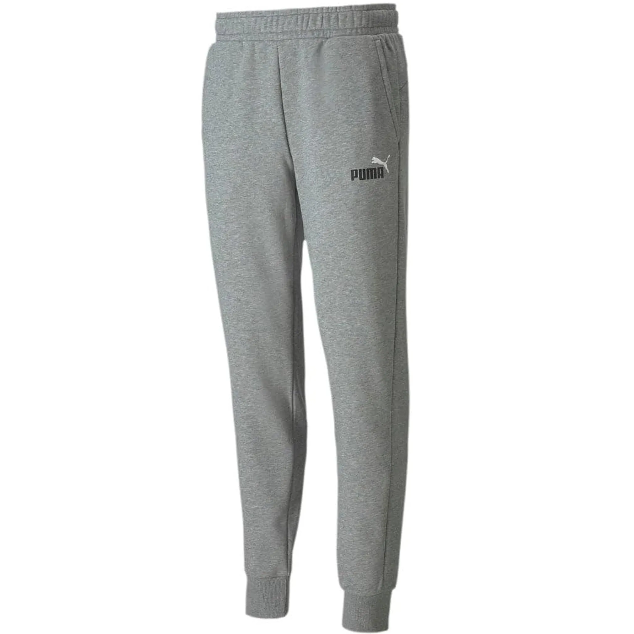 Puma Men's Essentials+ Logo Fleece Jogger Sweatpants