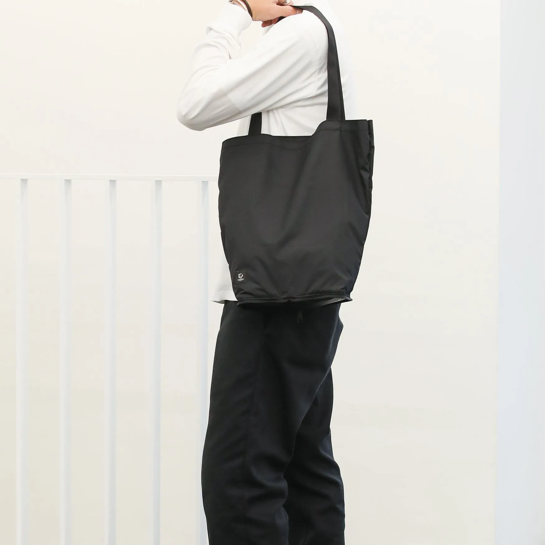 RAMIDUS JAPAN Pocketable Tote Bag Black