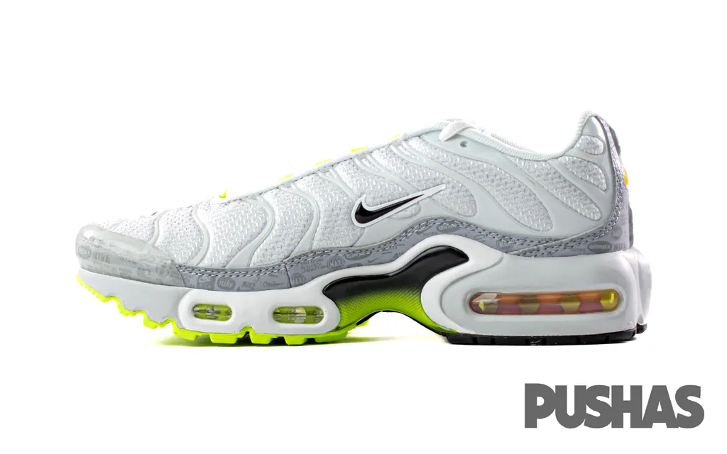 [Refurbished] Air Max Plus TN 'Retro Air Max Logos / Reflective White Volt' GS (2021)