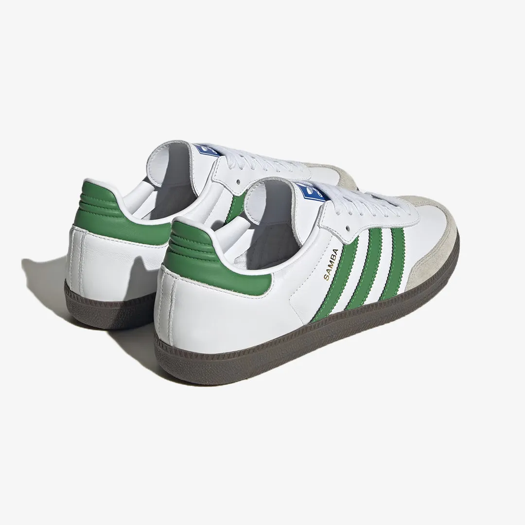 SAMBA OG 'CLOUD WHITE/GREEN'