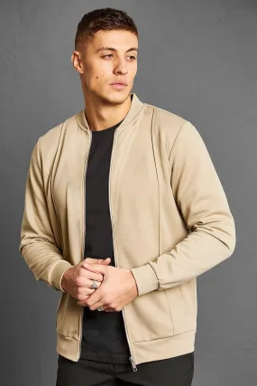 Smart Jersey Bomber Jacket