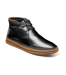 Stacy Adams - DELSON Plain Toe Chukka Boot - Black - 25556-001