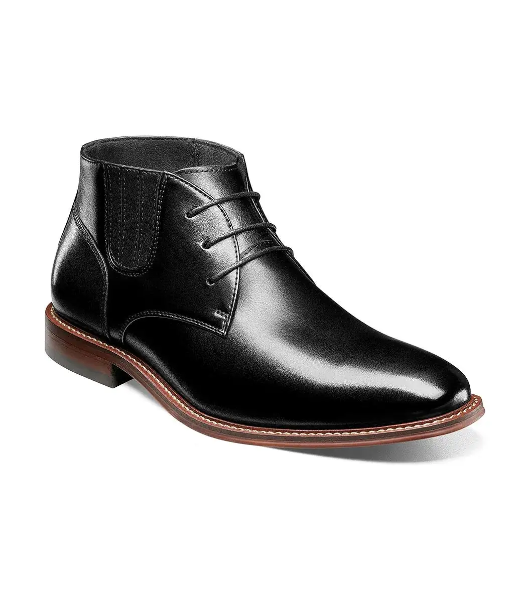 Stacy Adams - MAXWELL Plain Toe Chukka Boot - Black - 25551-001