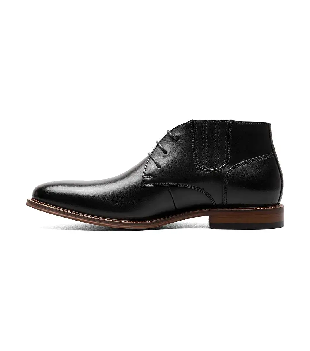 Stacy Adams - MAXWELL Plain Toe Chukka Boot - Black - 25551-001