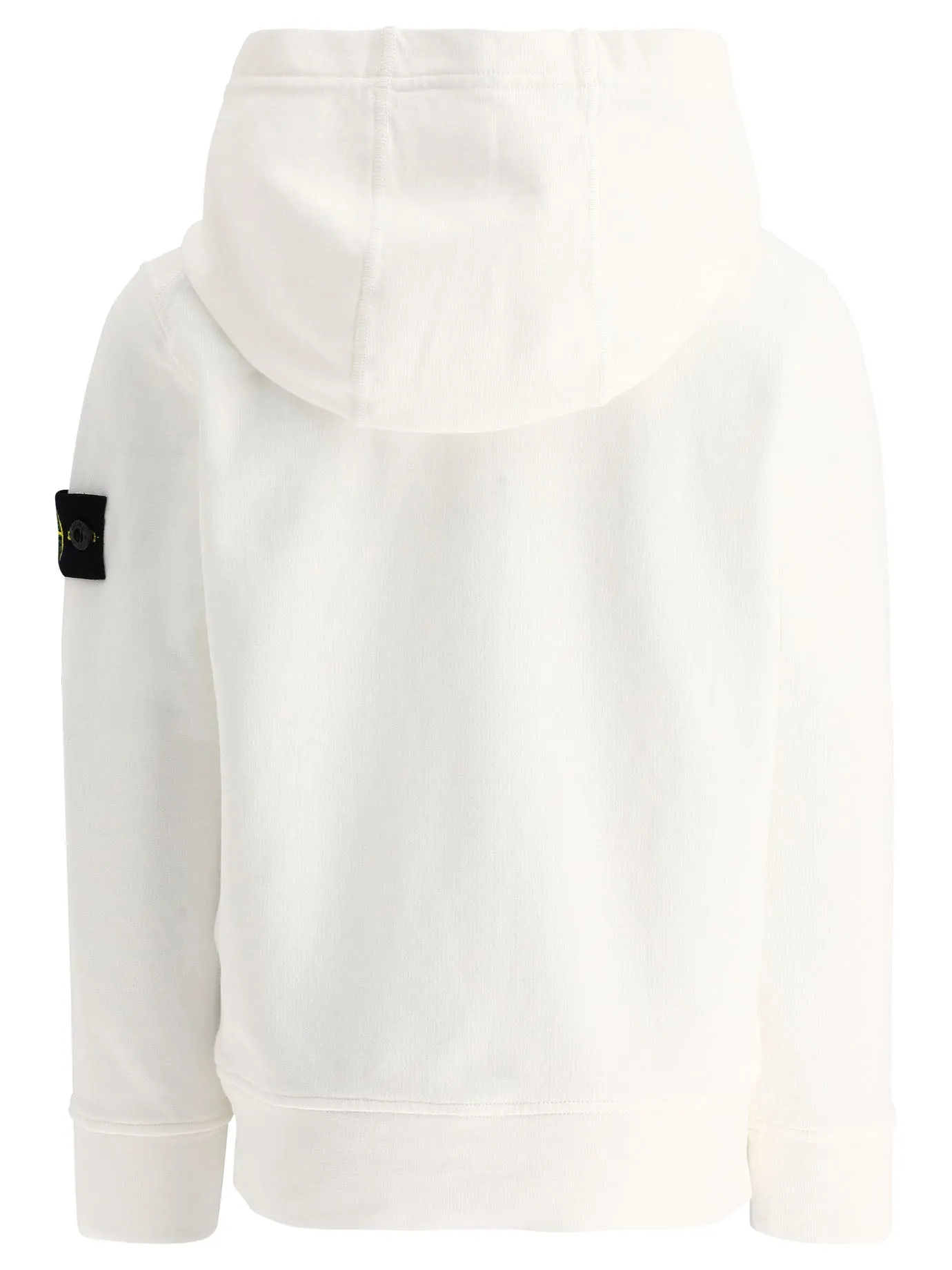 Stone Island Junior Logo Patch Hoodie