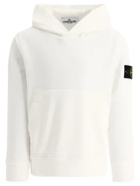 Stone Island Junior Logo Patch Hoodie