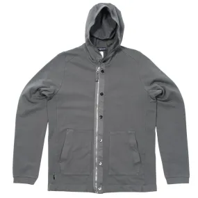 Stone Island Shadow Project Garment Dyed Fleece HoodySmoke