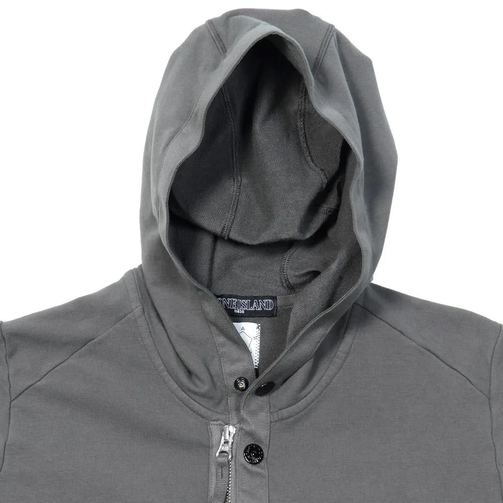 Stone Island Shadow Project Garment Dyed Fleece HoodySmoke