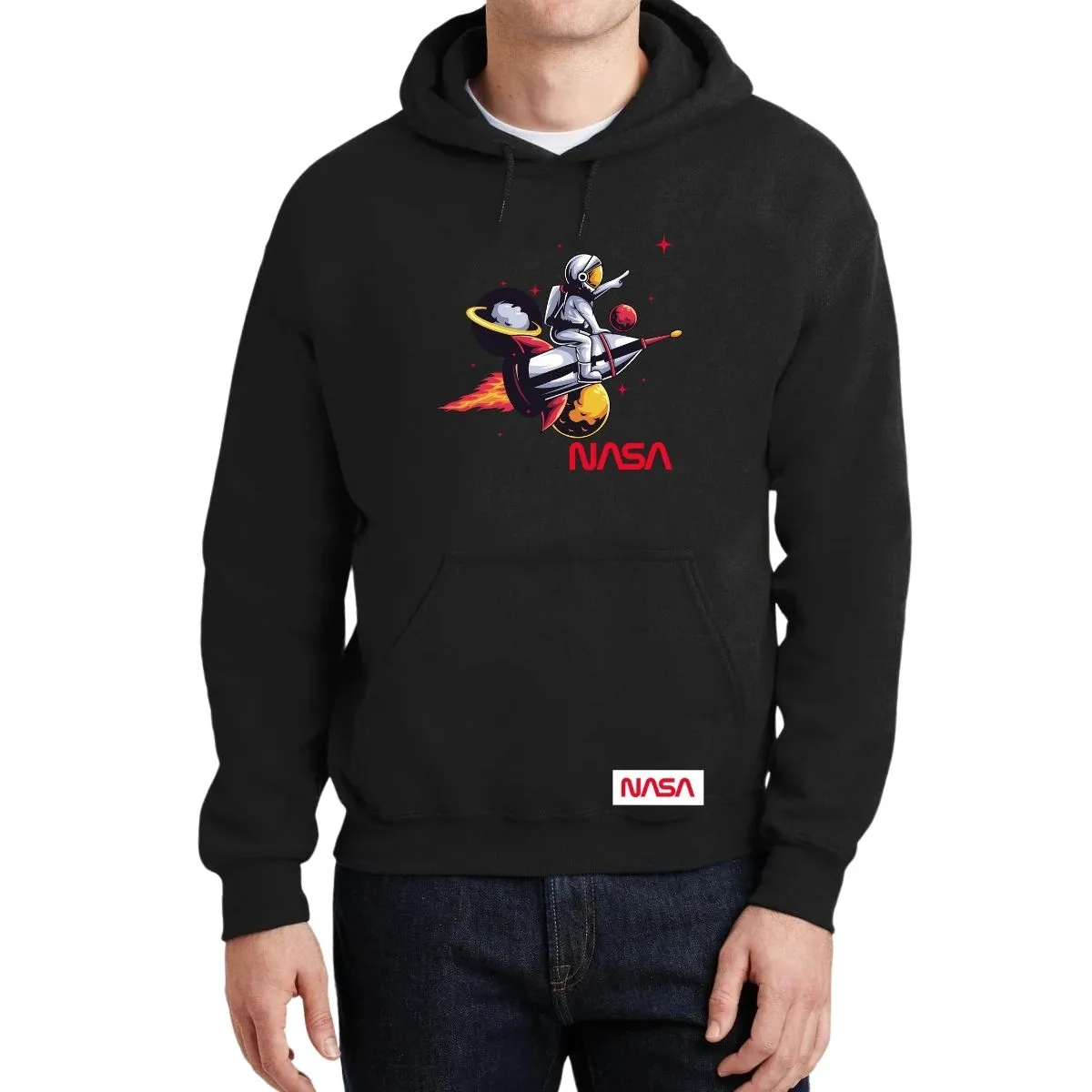 Sudadera para Hombre Hoodie Nasa Seal