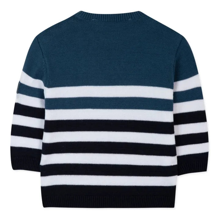 Tartine Boy's Striped Pull Over Sweater