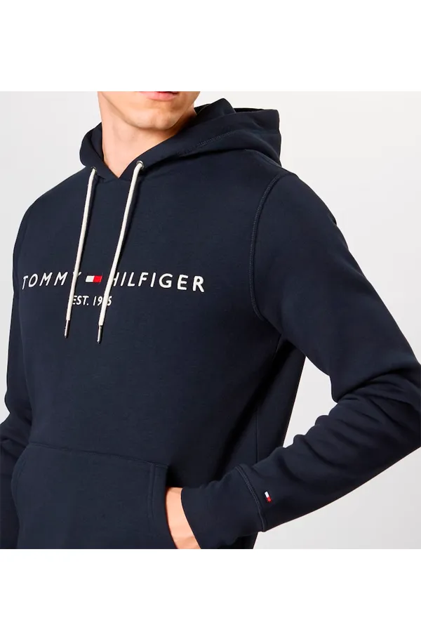 Tommy Hilfiger Essential Logo Hoodie Navy