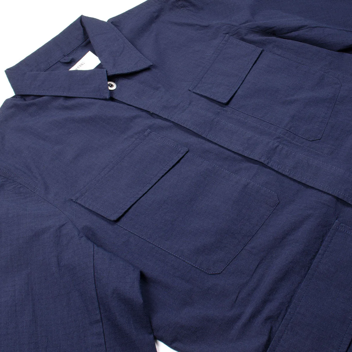 Universal Works - MW Fatigue Jacket Ripstop - Navy