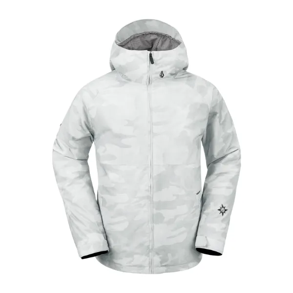 Volcom 2024 Men's 2836 Insulated Jacket - White Camo