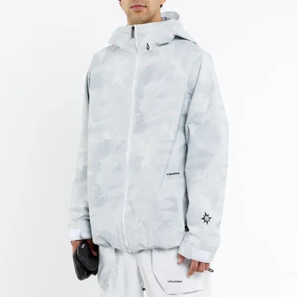 Volcom 2024 Men's 2836 Insulated Jacket - White Camo