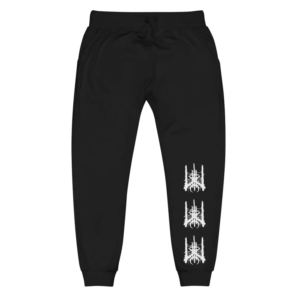 WIDOW SIGIL BLACK FLEECE UNISEX JOGGERS