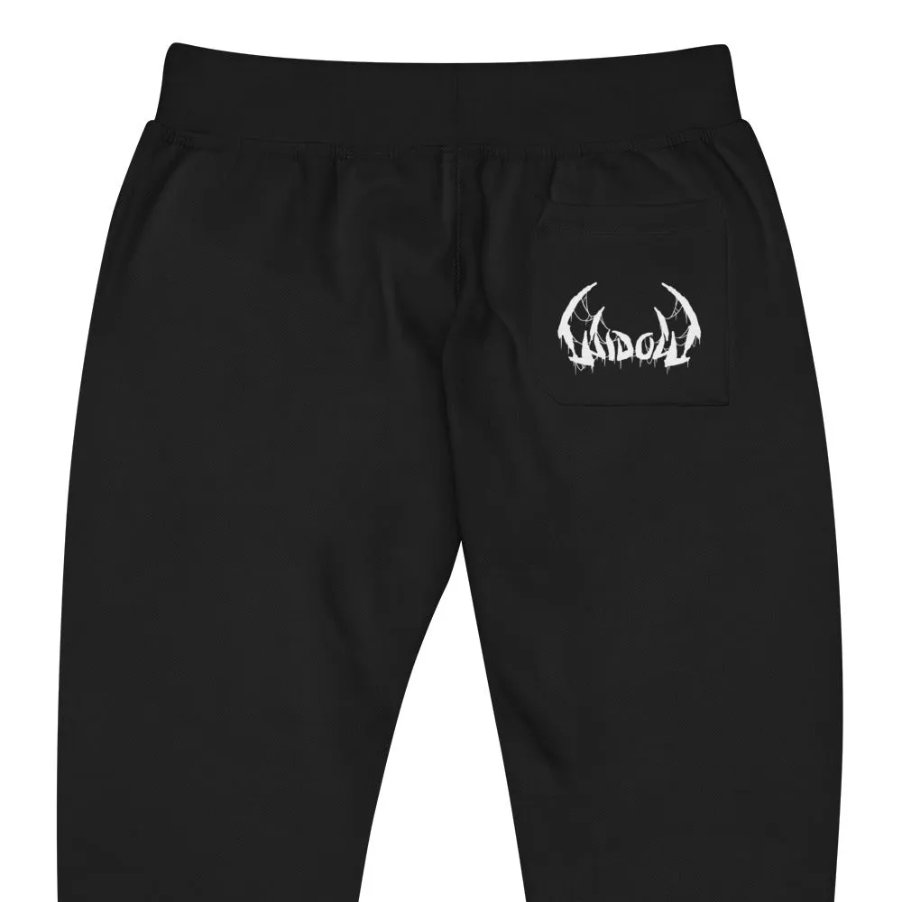 WIDOW SIGIL BLACK FLEECE UNISEX JOGGERS