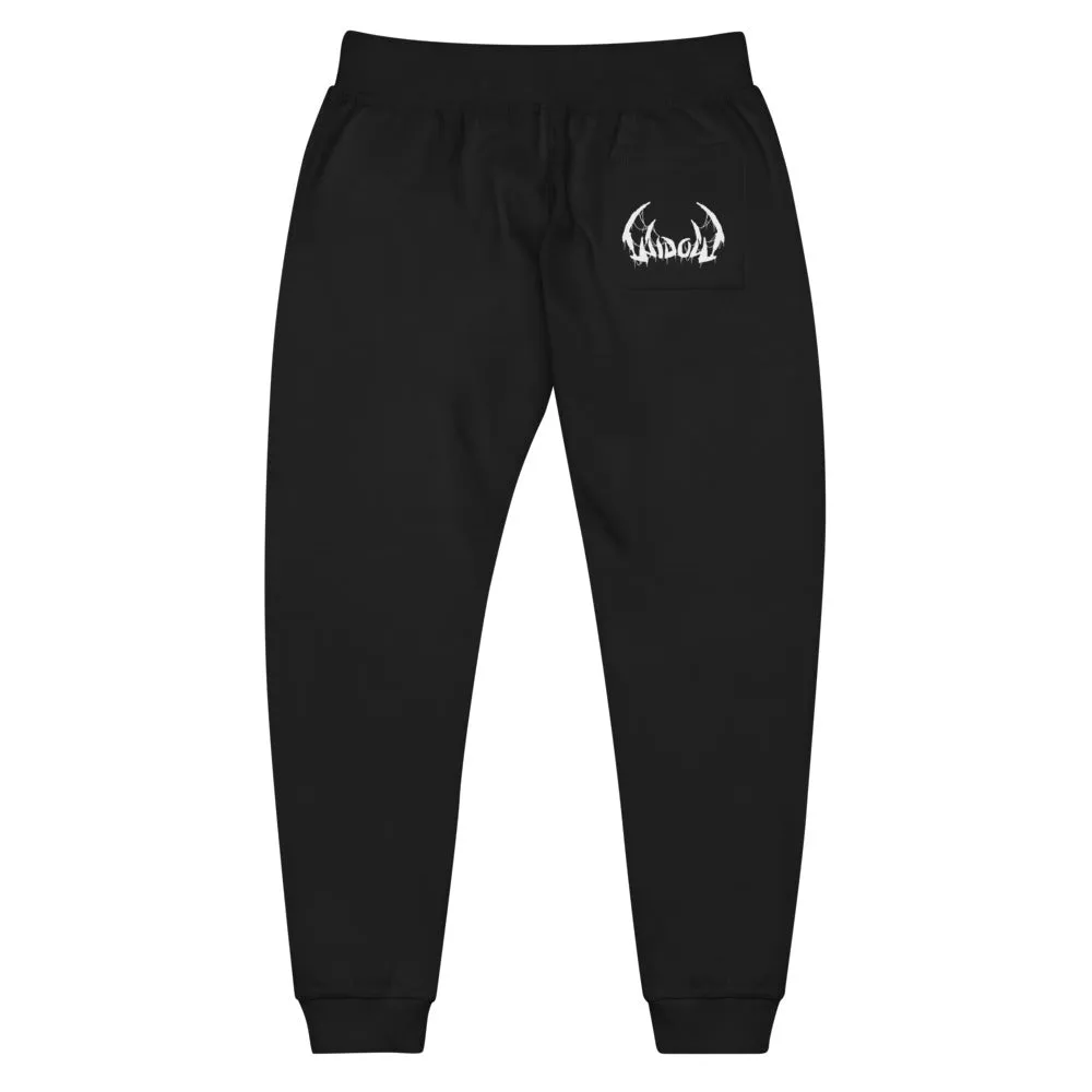 WIDOW SIGIL BLACK FLEECE UNISEX JOGGERS